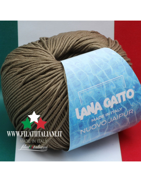 NJ 30363  100% COTTON Makò NUOVO JAIPUR LANA GATTO