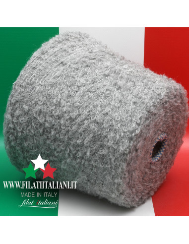 R6133N  BOUCLE'   CASHMERE ALPACA SETA TEDDY   CARIAGGI 39.99€/100g