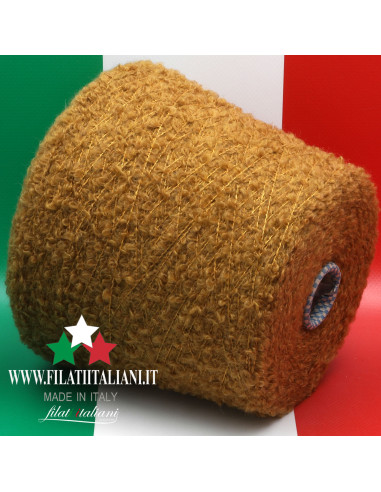 R6136N  BOUCLE'   CASHMERE ALPACA SETA TEDDY   CARIAGGI 39.99€/100g