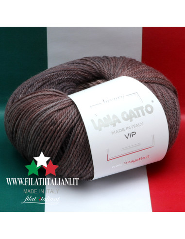 V 30349   VIP CASHMERE MERINO STAMPATO LANA GATTO