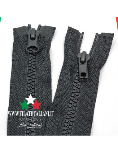 ZIP6233   PLASTIC ZIPPER 100 CM 5.50 mm