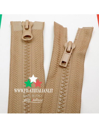 ZIP6231   CHIUSURA LAMPO IN PLASTICA COMBY 100CM 5.50 mm