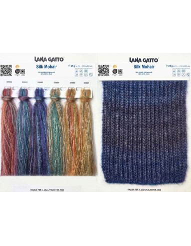 SM 30995  SILK MOHAIR PRINTED LANA GATTO