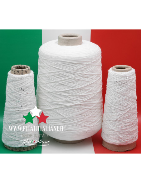 LC5971  LOT  3 BOB.  COTONE   CON ANIMA MORBIDA  + PAILLETTES   6.99€/100g