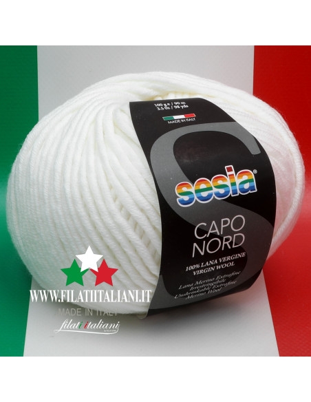 CN51 CAPO NORD SESIA CAPO NORD 100% Extrafine Merino Wool – Unshrin...