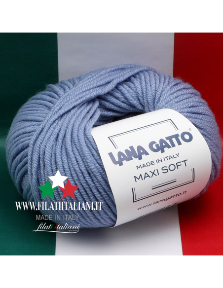 MX 14745  MAXI SOFT MERINO  LANA GATTO