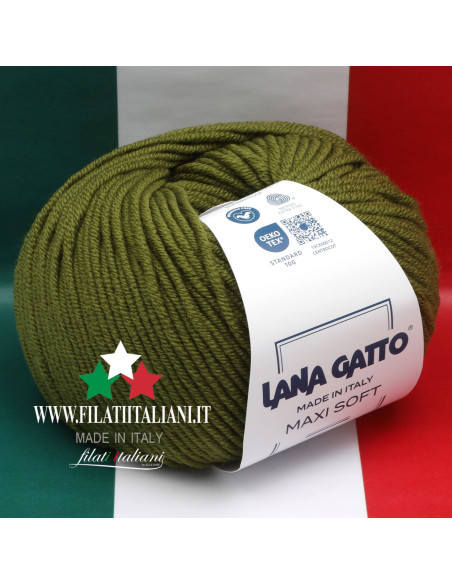 MX 19071  MAXI SOFT MERINO  LANA GATTO