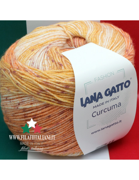 CU 9434 LANA GATTO COLLEZIONE FASHION CURCUMA CU 9434