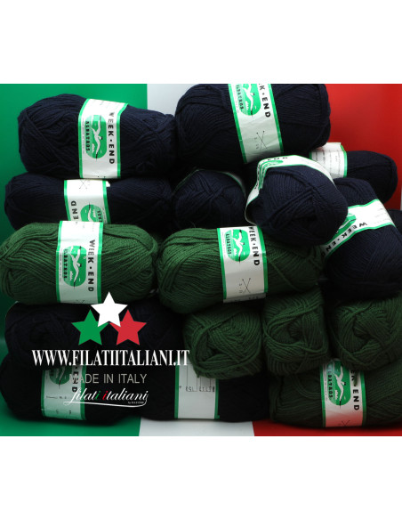 LA7389 LOT 34 PZ 1700g WINTER WOOL YARN 100% WOOL