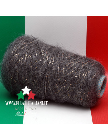 R5687N   MOHAIR NUBE PAILLETTES  NUBPAIL 18.99€/100g