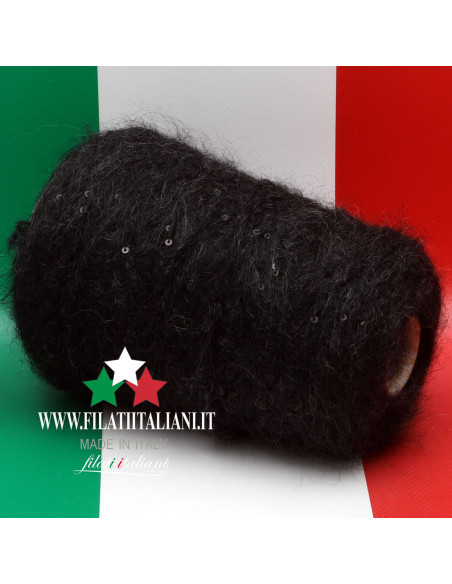 R0447BN   MOHAIR CASHMERE   NUBE PAILLETTES  NUBPAILL 29.99€/100g