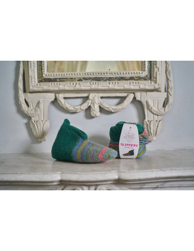 SLI012   FILATO PER CALZETTERIA art. SLIPPERS 200g LANE DU NORD