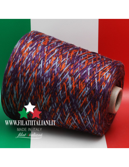 R6644N   CASHMERE SETA AURIGA STAMPATO CATENELLA  GTI  34.99€/100g