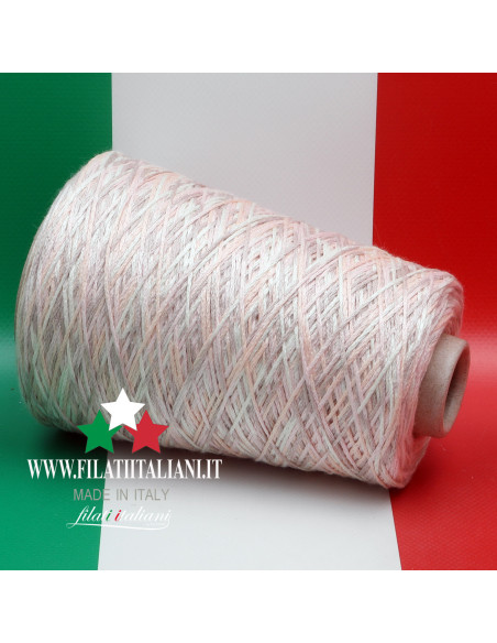 R6645N   CASHMERE SETA AURIGA STAMPATO CATENELLA  GTI  34.99€/100g