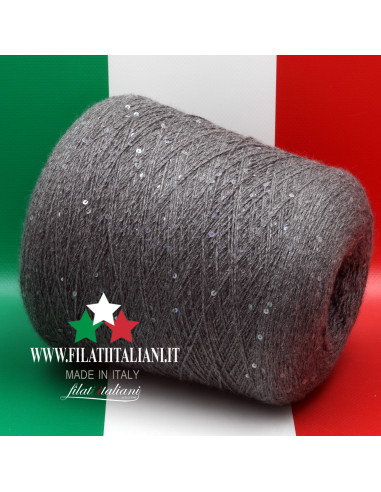 R6385N  CASHMERE  PAILLETTES DM CARIAGGI  49.99€/100g