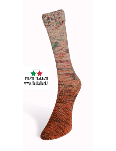 PAG019  FILATO PER CALZETTERIA art. GRADIENT 100g LANE DU NORD