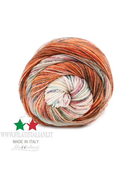 PAG019  FILATO PER CALZETTERIA art. GRADIENT 100g LANE DU NORD