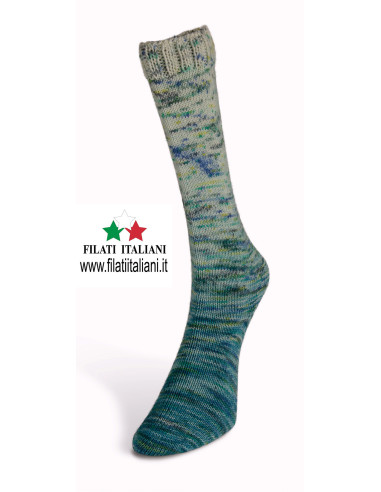 PAG020  FILATO PER CALZETTERIA art. GRADIENT 100g LANE DU NORD