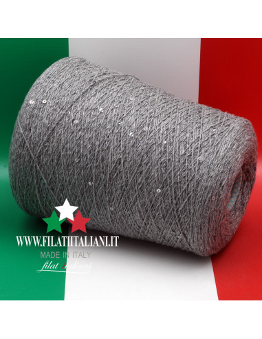 R6859N   CASHMERE  PAILLETTES FRISSON CARIAGGI  59.99€/100g