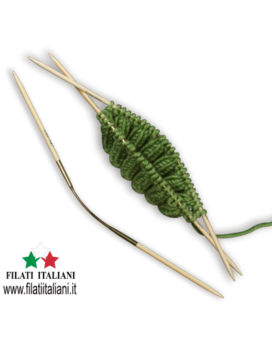 560-2  24cm N°2.75  addiCraSyTrio  BAMBOO  Short Ferri per Calze ADDI