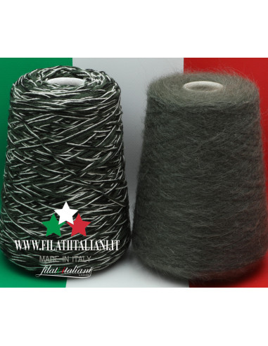 LA4655A   LOT 2 bob.  CASHMERE + MOHAIR  10.99€/100g