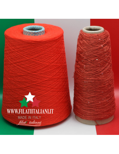 LA4654A   LOT 2 bob. CASHMERE + PAILLETTES  19.99€/100g