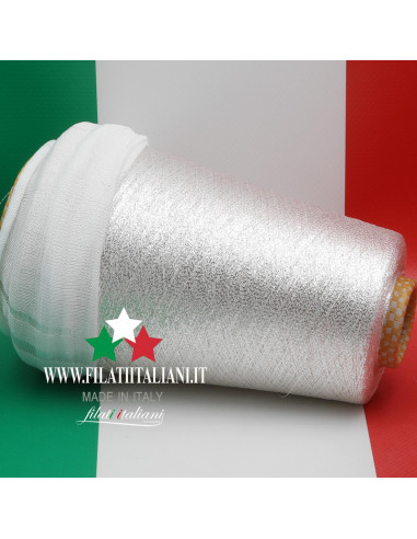 R6873N  SETA  LUREX SHINING SILVER CARIAGGI  26.99€/100gr