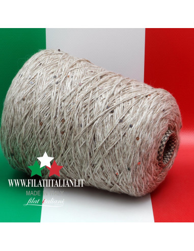 M7136N  MIX CASHMERE  PAILLETTES GLENPAI 39.99€/100g