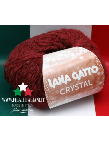 CR8006 LANA GATTO - CRYSTAL - BORDEAUX Art.: CRYSTALProd.: LANA GAT...