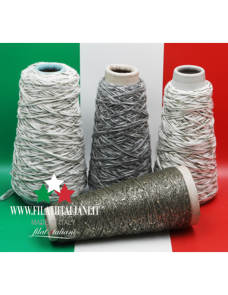 LC6523  LOT 4 Bob.   MISTO CASHMERE SOL +  PAILLETTES    7.99€/100g