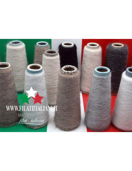 LC7608   Lot 11  Bob.  BABYKID MOHAIR  PRESTIGE MEL 6.99€/100g