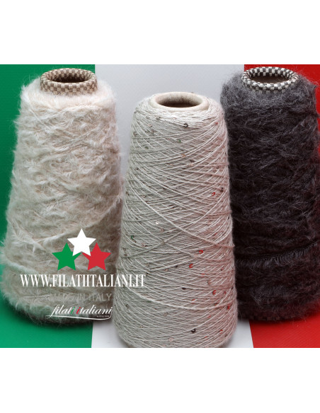 LC6557 LOT 3 BOB. JAIPUR PAILLETTES DJAI+ CUT  YARN  14.99€/100g