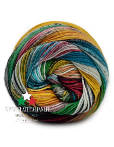 ECS001 FILATO PER CALZETTERIA  ECLECTIC SOCK 100g LANE DU NORD