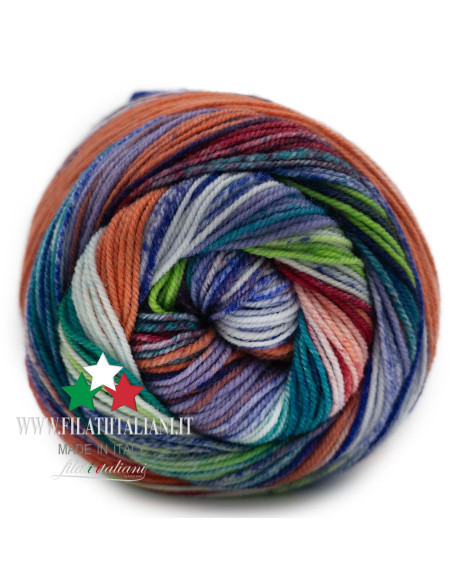 ECS003 FILATO PER CALZETTERIA  ECLECTIC SOCK 100g LANE DU NORD