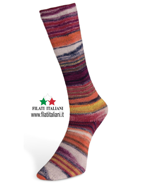 ECS004  SOCK YARN   ECLECTIC SOCK 100g  LANE DU NORD