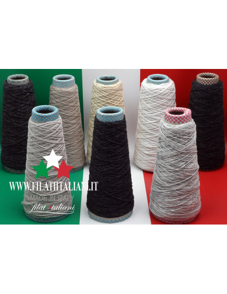 LC7664   LOT 8 bob. PIUMA CASHMERE  CARIAGGI  19.99€/100g