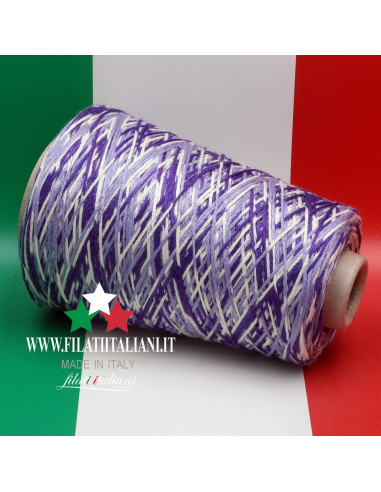 R6649N   CASHMERE SETA AURIGA STAMPATO CATENELLA  GTI  34.99€/100g