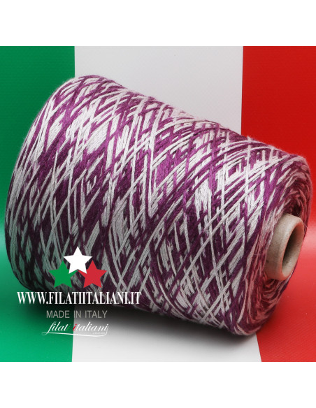 R6653N   CASHMERE SETA AURIGA STAMPATO CATENELLA  GTI  34.99€/100g