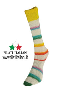 ARS002 НОСОЧНАЯ ПРЯЖА   ART SOCK 100г  LANE DU NORD 2