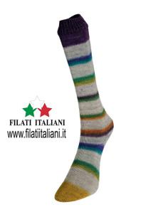 ARS003 НОСОЧНАЯ ПРЯЖА   ART SOCK 100г  LANE DU NORD 2