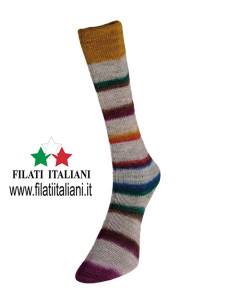 ARS004 FILATO PER CALZETTERIA  ART SOCK 100g LANE DU NORD 2