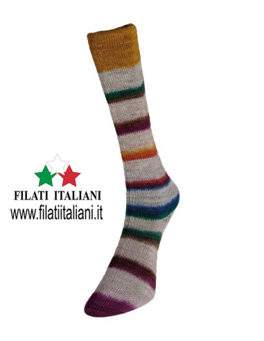 ARS004 FILATO PER CALZETTERIA  ART SOCK 100g LANE DU NORD