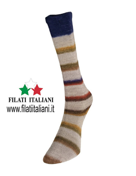 ARS006  SOCK YARN   ART SOCK 100g  LANE DU NORD