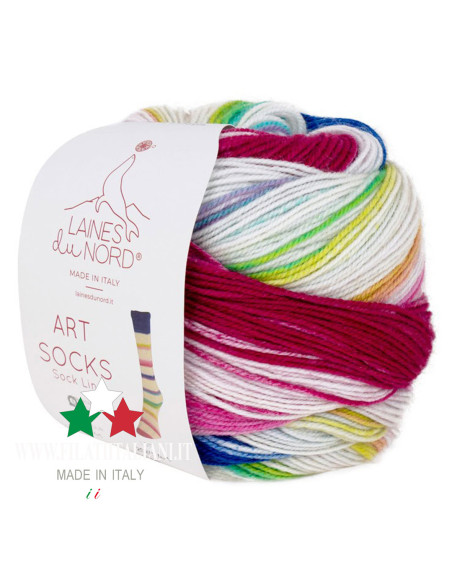 ARS007  FILATO PER CALZETTERIA  ART SOCK 100g LANE DU NORD