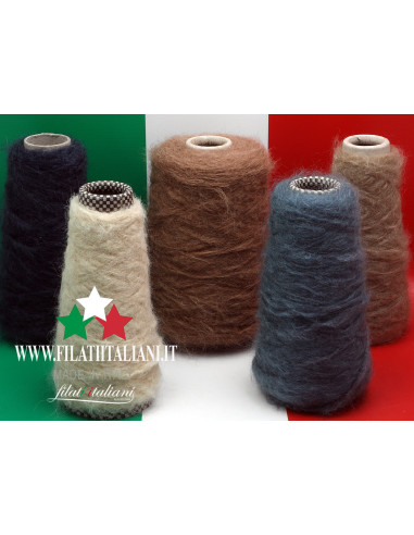 LC7790  LOT  5 bob.  MOHAIR NUBE  9.99€/100g