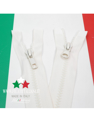 ZIP7890   CHIUSURA LAMPO IN PLASTICA COMBY 100CM 5.50 mm