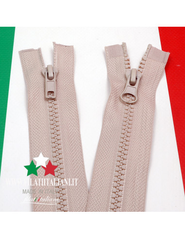 ZIP7888   CHIUSURA LAMPO IN PLASTICA COMBY 100CM 5.50 mm