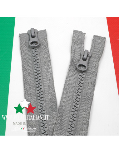 ZIP7887   CHIUSURA LAMPO IN PLASTICA COMBY 100CM 5.50 mm