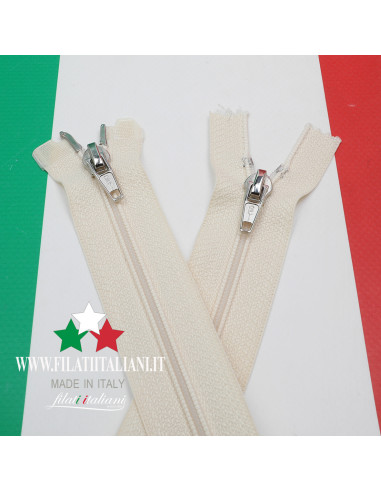 ZIP7914 PLASTIC ZIPPER 60 CM 6.40 mm