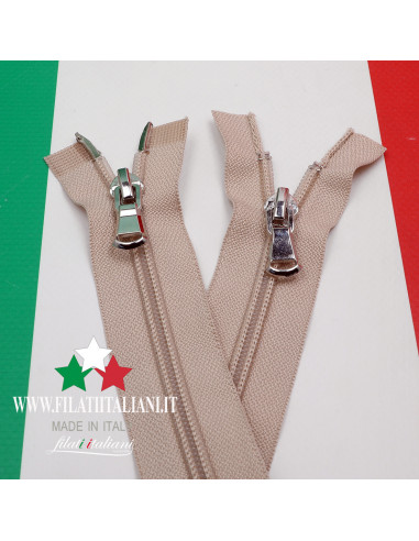 ZIP7915 CHIUSURA LAMPO IN PLASTICA COMBY 60 CM 6.40 mm